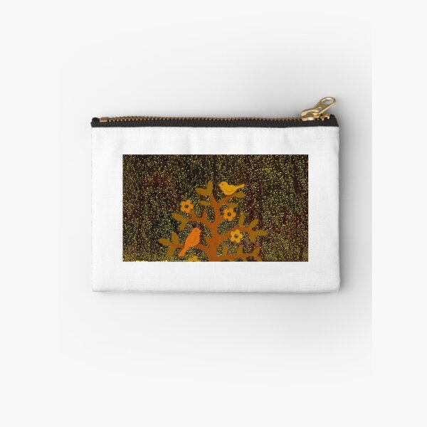 Item preview, Golden Raindrops and Wooden Tree Art designed and sold by Rogi74.