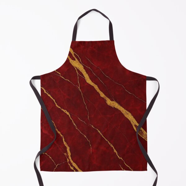 Item preview, Abstract Red and Gold Marble Design designed and sold by ZedColors.