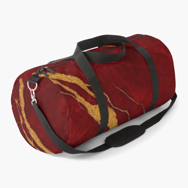 Item preview, Abstract Red and Gold Marble Design designed and sold by ZedColors.