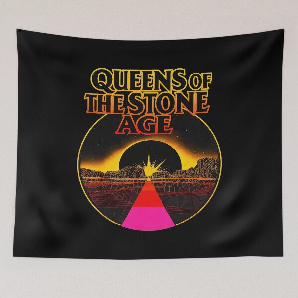 Item preview, Queens of the Stone Age Retro Synthwave -3 designed and sold by NapoEssoArts.