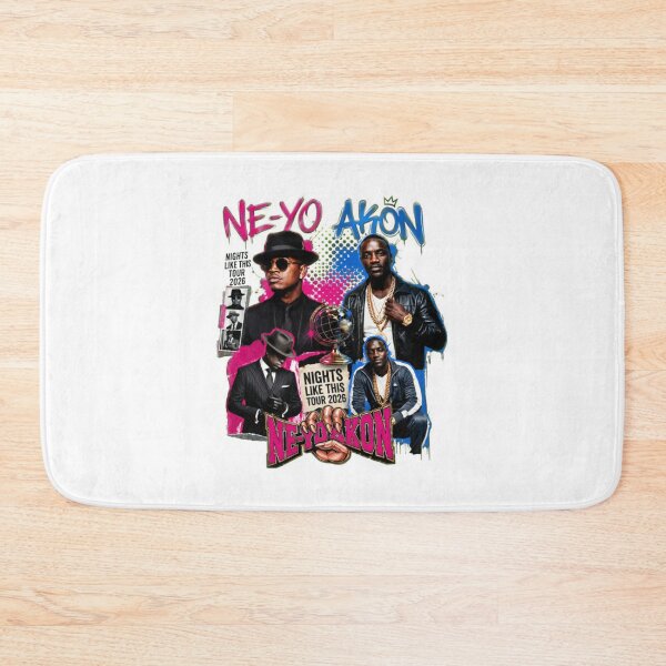 Item preview, Retro Ne-Yo \U0026 Akon Nights Like This Tour 2026 designed and sold by AndreateColli.