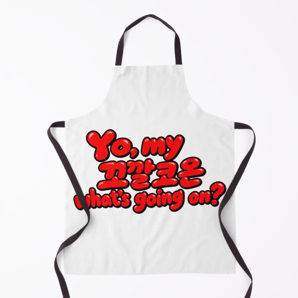 Item preview, T.O.P “Yo, My 꼬깔콘 What’s Going On?” – Red Bubble Typography designed and sold by New Moon Inspiration.