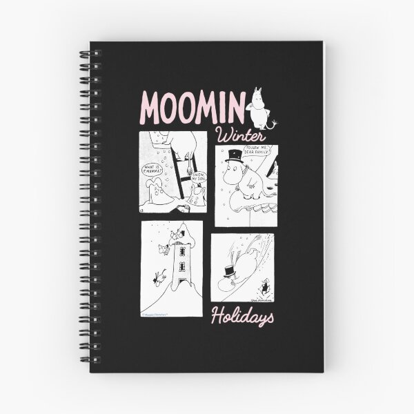 Item preview, Moomins Moomintroll Snow Slide Moomin Winter Holidays designed and sold by faheybruce.
