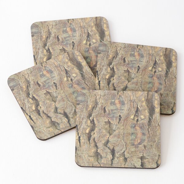 Item preview, Deep Textured Brown Tree Bark - Natural Organic Wood Pattern designed and sold by Yanshuf.