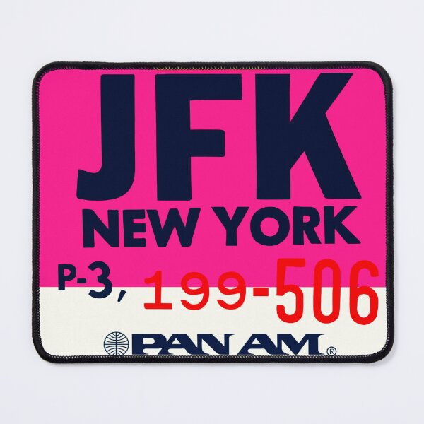 Item preview, PanAm JFK Luggage Tag designed and sold by Fine-Art-Hub.