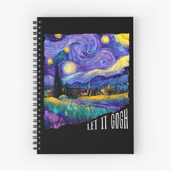 Item preview, Let It Gogh Funny Lover Van Gogh Starry Night  designed and sold by ArtByimamS.