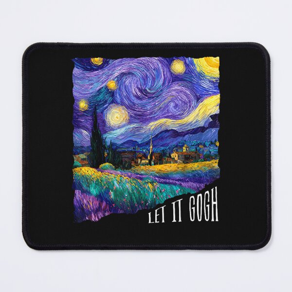 Item preview, Let It Gogh Funny Lover Van Gogh Starry Night  designed and sold by ArtByimamS.