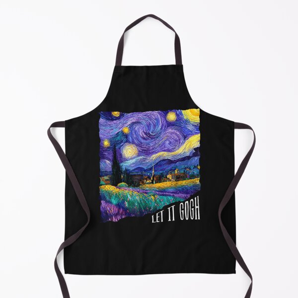 Item preview, Let It Gogh Funny Lover Van Gogh Starry Night designed and sold by ArtByimamS.