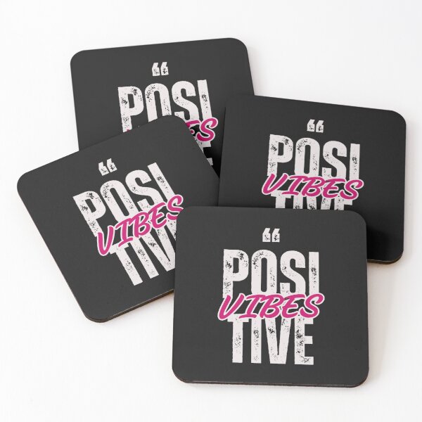 Item preview, POSITIVE VIBES designed and sold by TypeMuse.