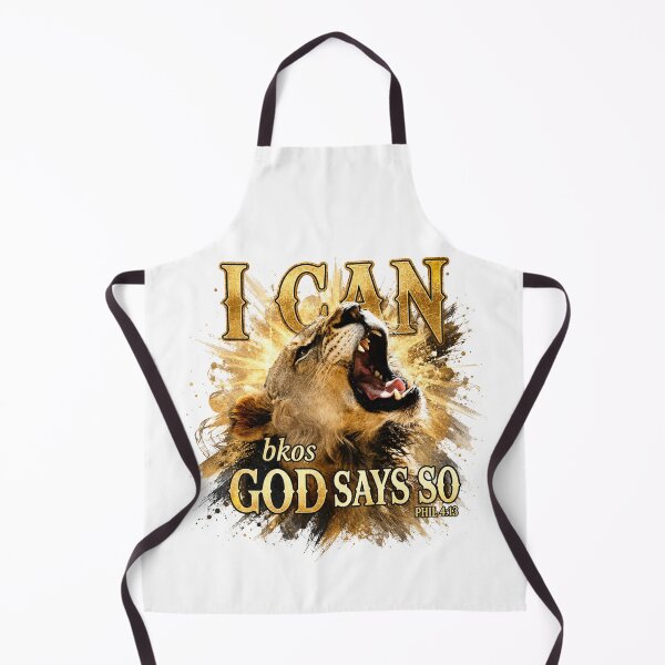 Item preview, I CAN bkos GOD SAYS SO - Faith-filled courage motivation designed and sold by El-RoiDesigns.