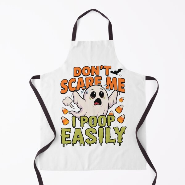 Item preview, Dont Scare Me I Poop Easily Ghost designed and sold by Uglyandcute.