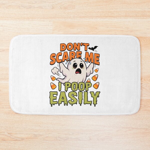 Item preview, Dont Scare Me I Poop Easily Ghost designed and sold by Uglyandcute.