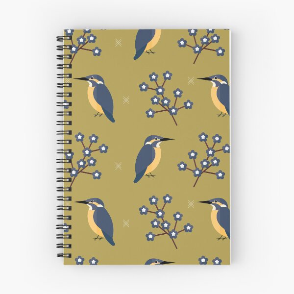 Item preview, Kingfishers on green designed and sold by reneesillus.