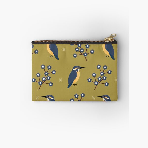 Item preview, Kingfishers on green designed and sold by reneesillus.