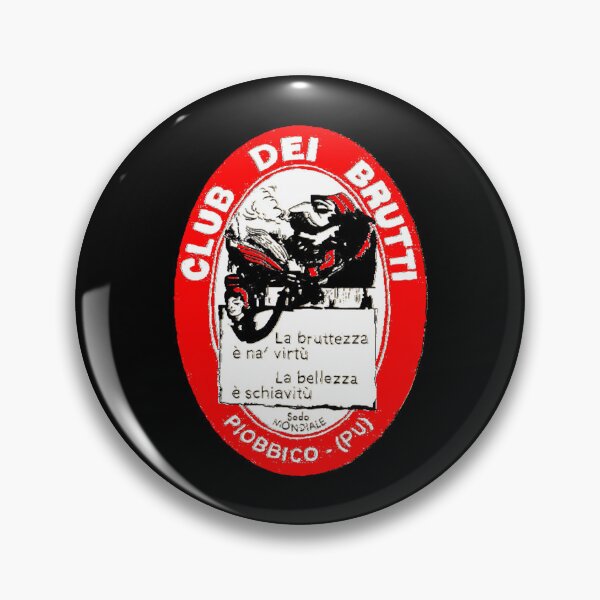 Item preview, World Association of Ugly People Logo Vintage Club Dei Brutti designed and sold by Prints3000.