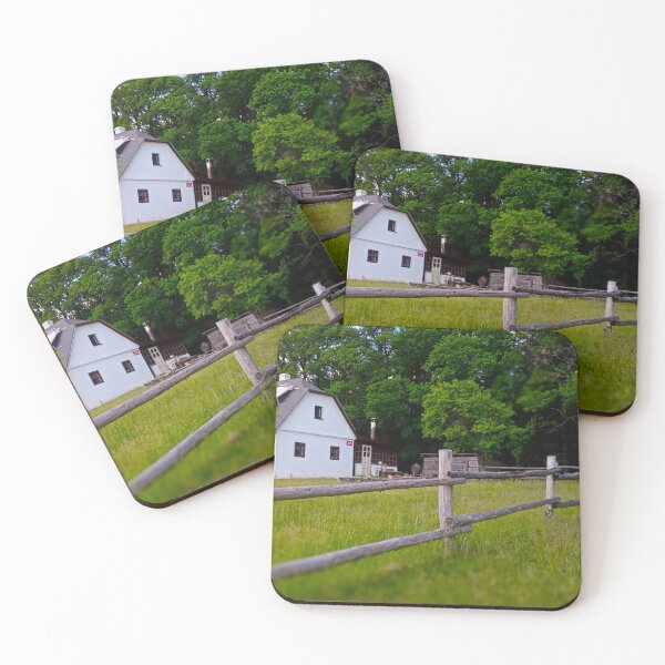 Item preview, Cozy Country Cottage in Green Forest Landscape designed and sold by Rogi74.