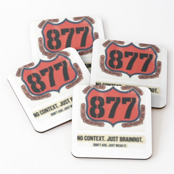 Item preview, 877 BRAINROT - No Context Just Wear It designed and sold by FurryPrintLab-FurryPrintLabDesign.