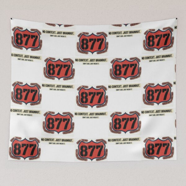 Item preview, 877 BRAINROT - No Context Just Wear It designed and sold by FurryPrintLab-FurryPrintLabDesign.