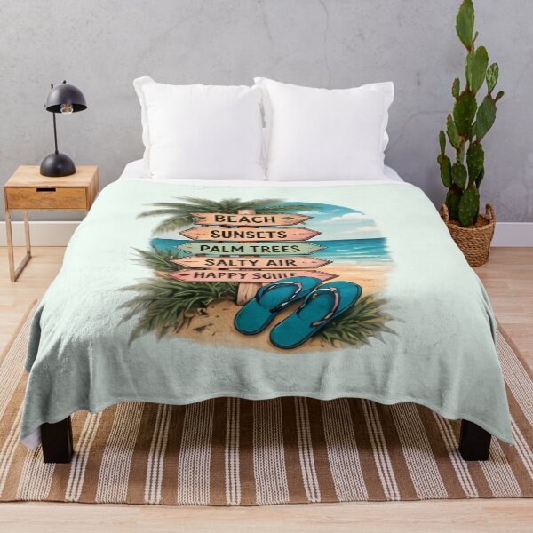 Item preview, Beach Sunsets Palm Trees Salty Air Summer Design designed and sold by FABIOLA1970.