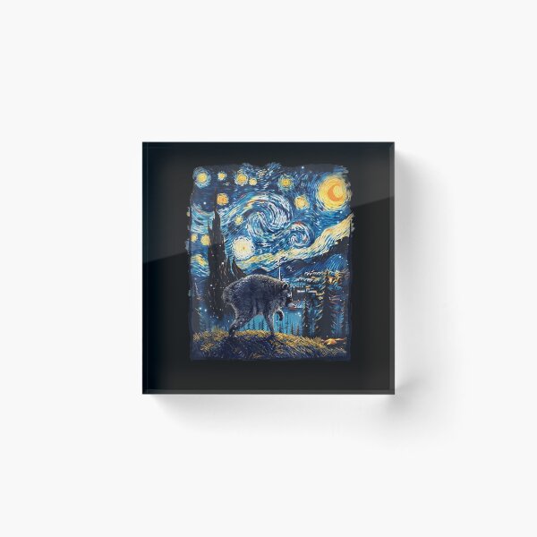Item preview, Jimothy Viral Raccoon Starry Night Van Gogh Art Seattle Meme  designed and sold by ArtByimamS.