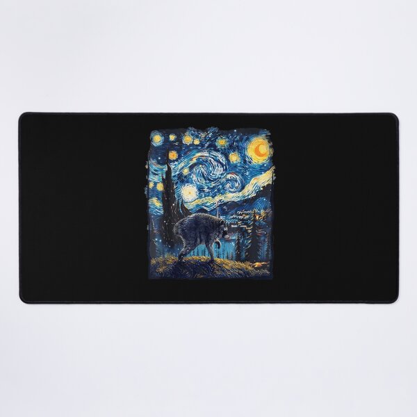 Item preview, Jimothy Viral Raccoon Starry Night Van Gogh Art Seattle Meme  designed and sold by ArtByimamS.