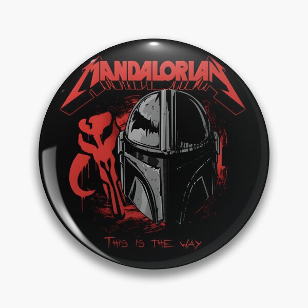 Item preview, The Mandalorian Metal Style designed and sold by aTiredWitchArt.