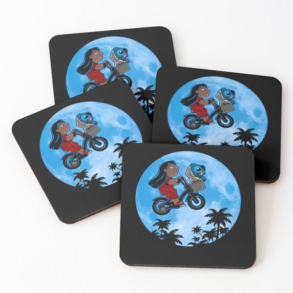 Item preview, Lilo And Stitch Flying Bicycle designed and sold by Abdelilah Asl.