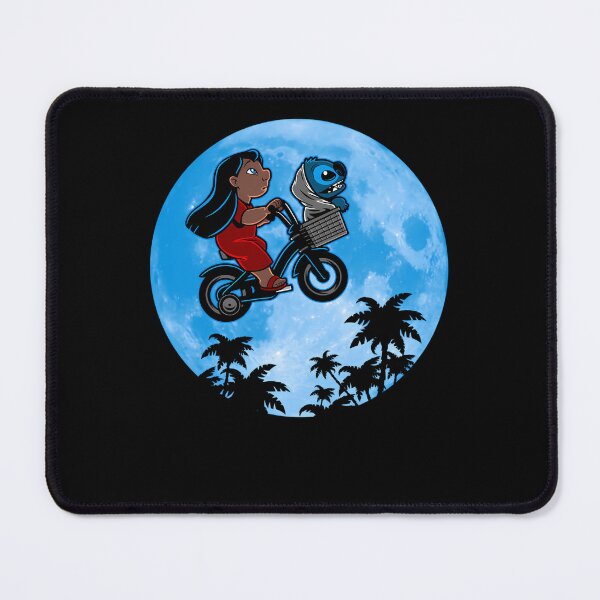 Item preview, Lilo And Stitch Flying Bicycle designed and sold by Abdelilah Asl.