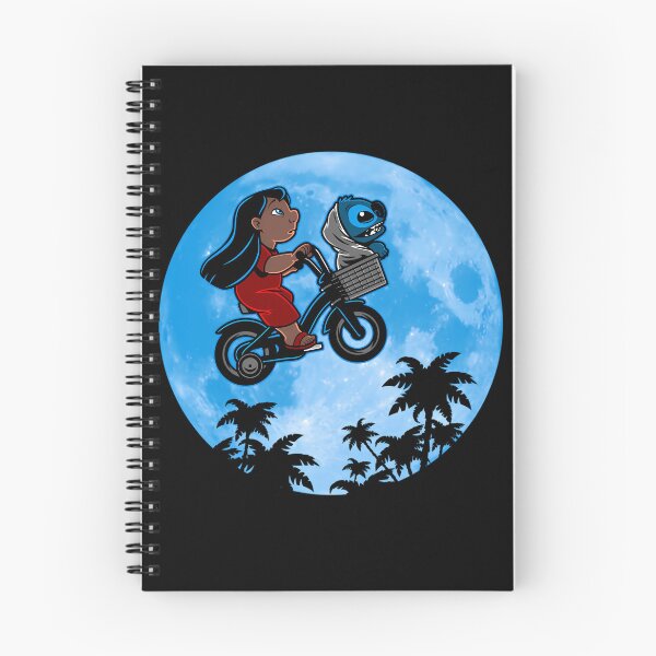 Item preview, Lilo And Stitch Flying Bicycle designed and sold by Abdelilah Asl.