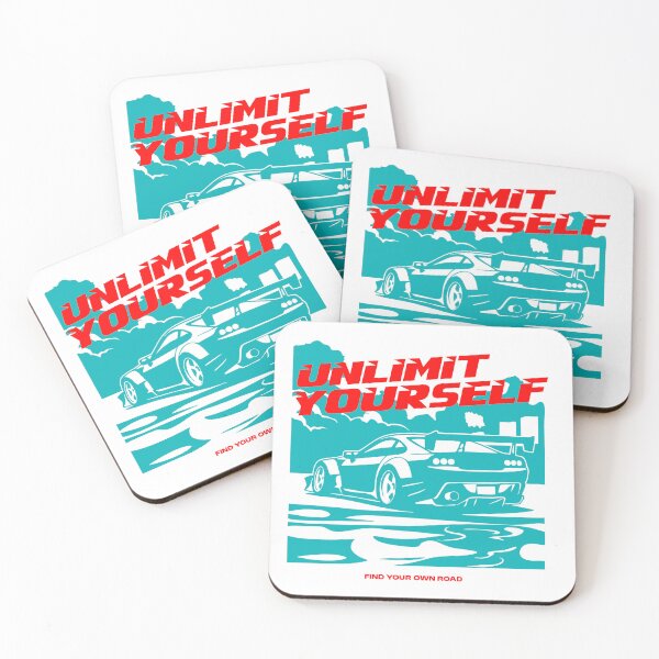 Item preview, Unlimit Yourself Sports Car Vector Illustration designed and sold by bolayousri.