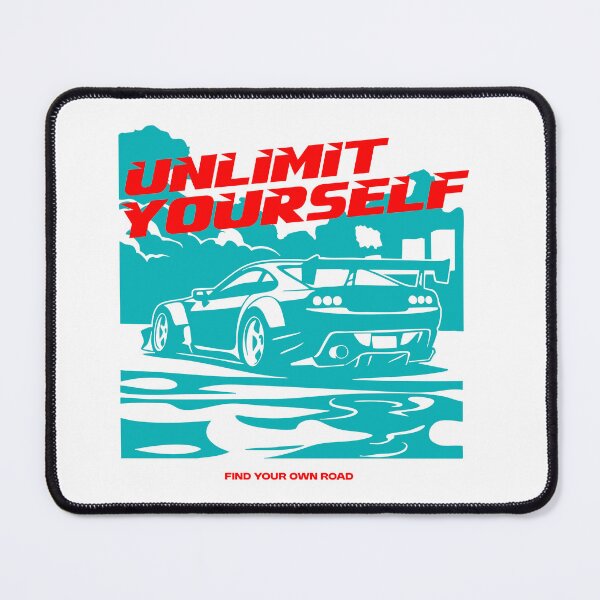 Item preview, Unlimit Yourself Sports Car Vector Illustration designed and sold by bolayousri.