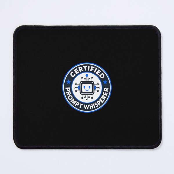 Item preview, Certified Prompt Whisperer Funny AI Engineer Tee designed and sold by Crestury.