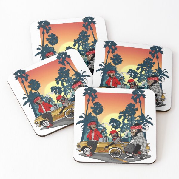 Aperçu de l'œuvre Vie de chimpanzé lowrider de la côte ouest créée et vendue par aTiredWitchArt.