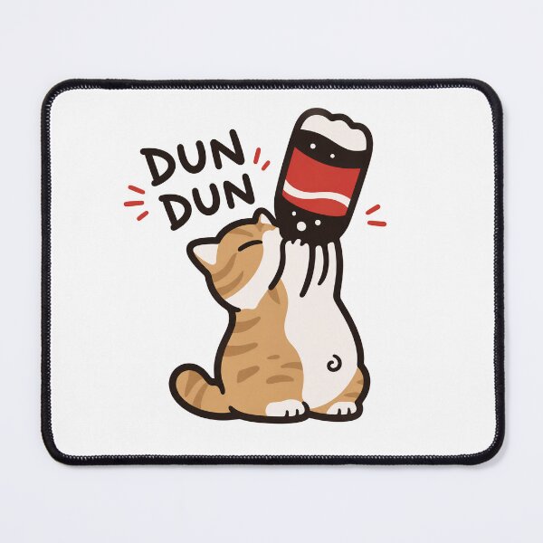 Item preview, Funny Cat Drinking Cola designed and sold by HoloHugDesigns.