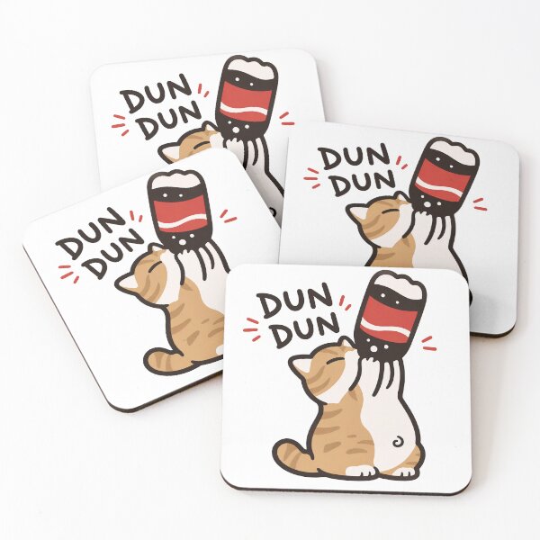 Item preview, Funny Cat Drinking Cola designed and sold by HoloHugDesigns.
