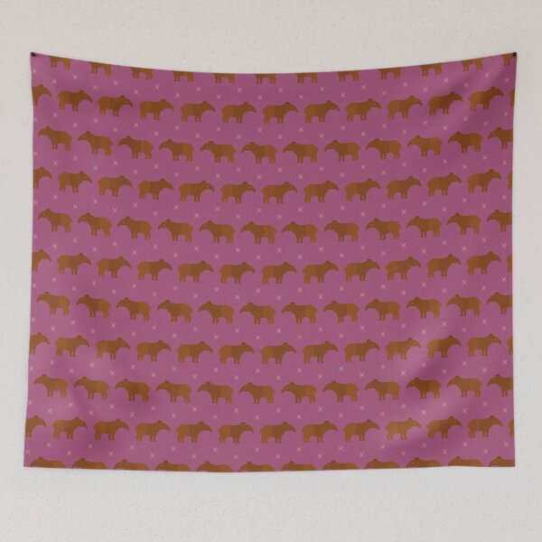Item preview, Tapirs on purple designed and sold by reneesillus.