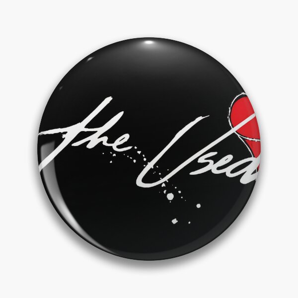 Item preview, The Used Band Heart Red Rock Music-64 designed and sold by AmoreDesignAns.