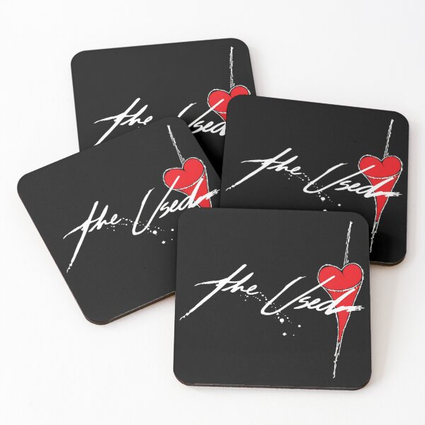 Item preview, The Used Band Heart Red Rock Music-64 designed and sold by AmoreDesignAns.