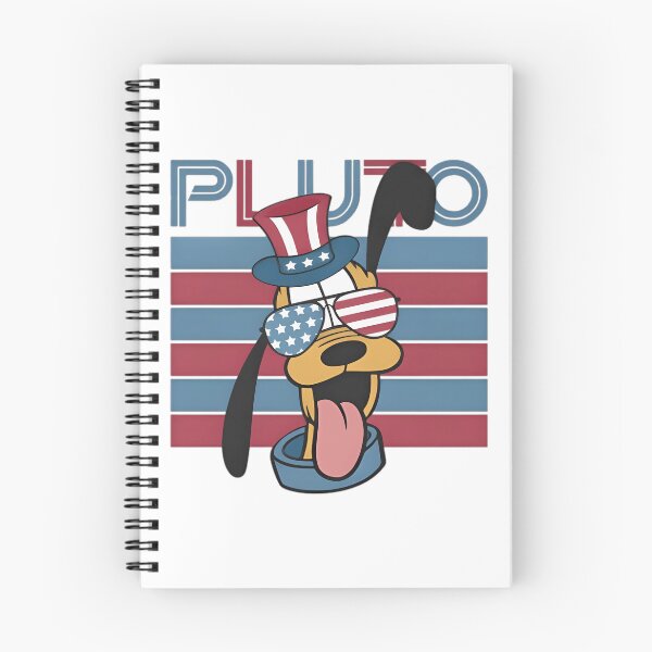 Item preview, Patriotic Pluto American Flag designed and sold by aTiredWitchArt.