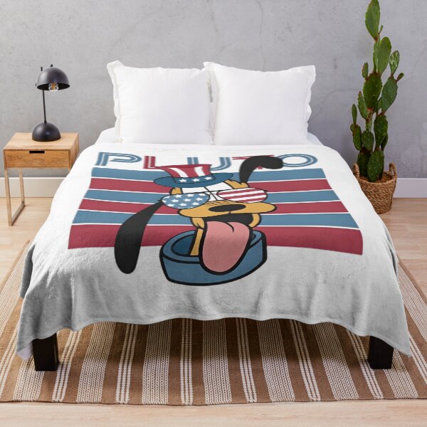 Item preview, Patriotic Pluto American Flag designed and sold by aTiredWitchArt.