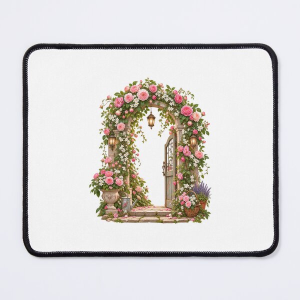 Item preview, Romantic Rose Garden Archway designed and sold by AuudiVasustudio.