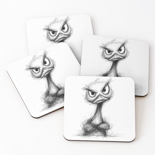 Item preview, Grumpy Duckie Doodle designed and sold by BRETT'S ART STUDIO.