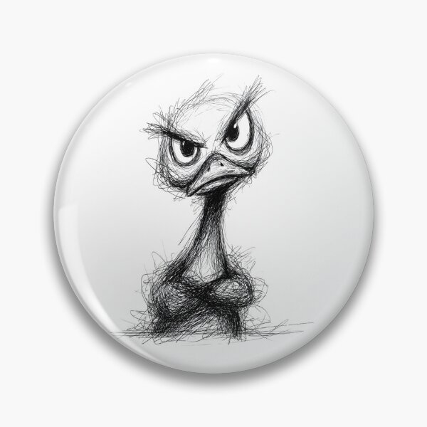 Item preview, Grumpy Duckie Doodle designed and sold by BRETT'S ART STUDIO.