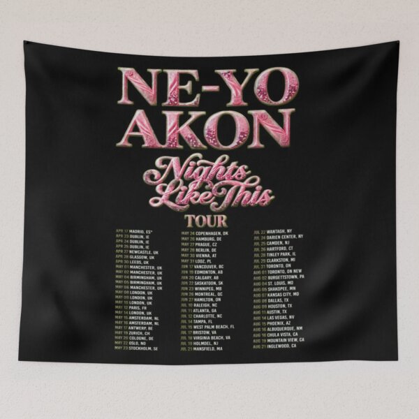 Item preview, Ne-Yo \U0026 Akon Nights Like This Music Tour 2026 designed and sold by JameseDuam.