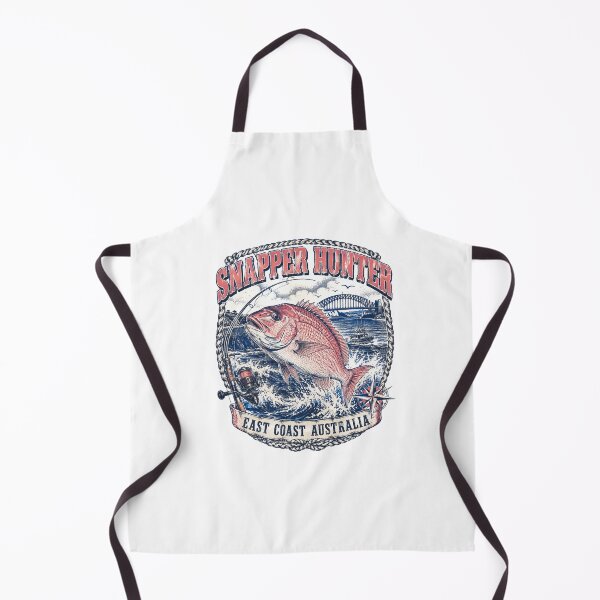 Item preview, Snapper Hunter East Coast Australia Sydney Harbour Snapper Fishing Vintage Badge designed and sold by Yellowriversss.