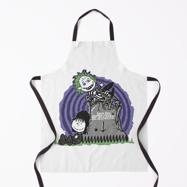 Item preview, Beetlejuice & Lydia Peanuts Style designed and sold by aTiredWitchArt.