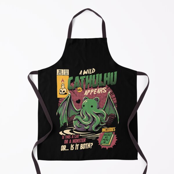 Item preview, Horror Comic Cover A Wild Cathulhu designed and sold by Abdelilah Asl.