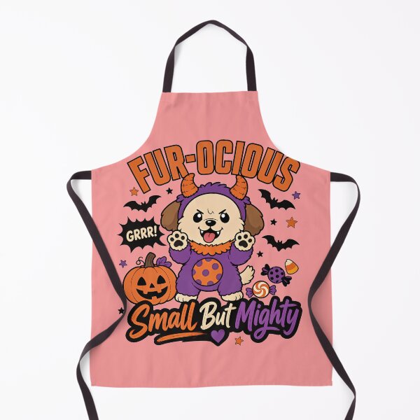 Item preview, Fur-ocious Halloween Dog Shirt | Small But Mighty Design designed and sold by MOCH- ART.
