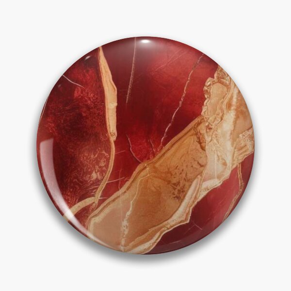 Item preview, Abstract Red and Gold Marble Design designed and sold by ZedColors.