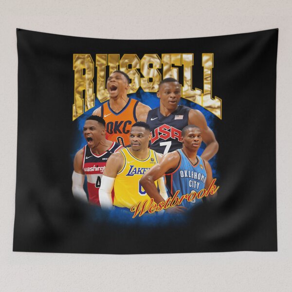 Item preview, Russell Westbrook 90S Retro Bootleg Retro Bootleg designed and sold by AndreateColli.